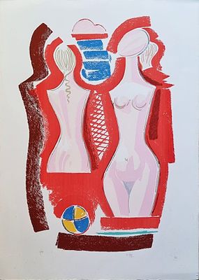 TOZZI MARIO Fossombrone 1895 - Francia 1979 "Senza titolo" - TOZZI MARIO Fossombrone 