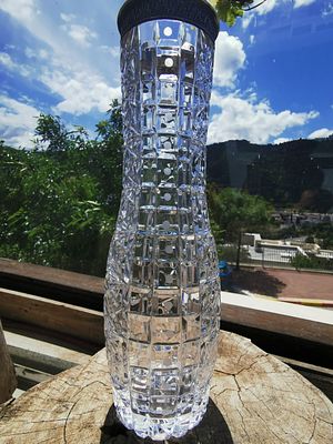 אגרטל סובייטי ישן משנות ה-70. אגרטל נדיר סובייטי ישן משנות ה-70 קריסטל וכסף סטרלינג 875 USSR 