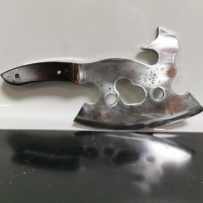 סכין קצבים. בשר וינטג' כבד של כלא סובייטי סכין קצבים וקצבים גרזן בעבודת יד נדיר 
30 ס"מ x 16.5 