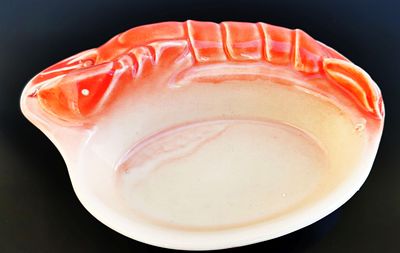 קערת לובסטר קרמיקה פורצלן וינטג' ישנה 
16 ס"מ x 10 ס"מ x 5 ס"מ - 276 גרם