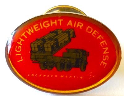 The "LIGHTWEIGHT AIR DEFENSE" icon. סמל "הגנה אווירית קלה". משגר טילים נגד מטוסים ניידים של 