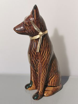 פסלון כלב חרס פורצלן סובייטי עתיק ישן 
גודל - כ- 17 ס"מ x 8 ס"מ x 6 ס"מ