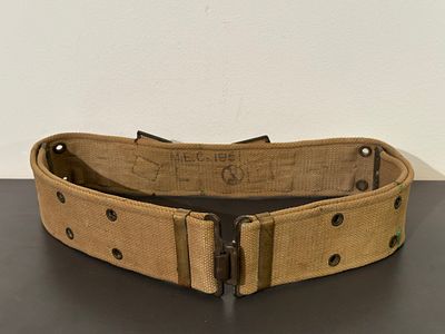 חגורה צה״לית ישנה חתומה