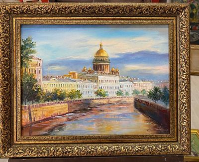 Тишков Д. - Фонтанка. холст, масло