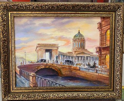 Тишков Д. - Казанский собор. холст, масло