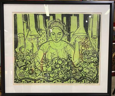 Петрова В.В. - Парник. бумага, литография. Петрова Валентина Владимировна (Шульц) 1922 г.р. — 