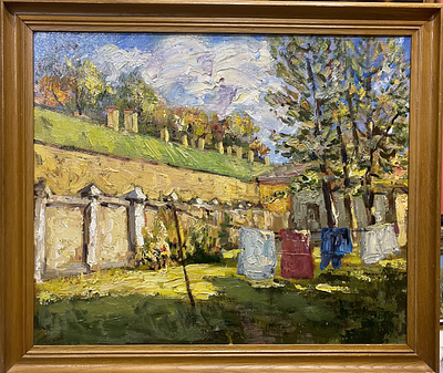 Ирха А.И. - Сентябрьский день. 1993. картон, масло