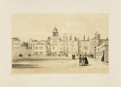 Чарльз Уолтер Редклифф (Charles Walter Radclyffe) (1817-1903). Часовня и прилегающие здания. 1844. 