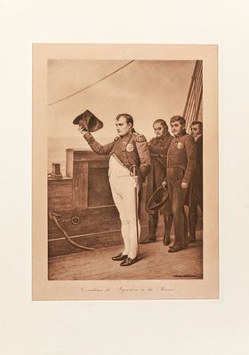 Эжен Антуан Гийон (Eugene Antoine Guillon) (1834-1914) Наполеон прощается с Францией. Конец XIX 