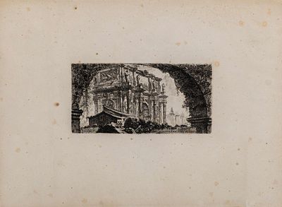 Пиранези Джованни Батиста (Piranesi Giovanni Battista) (1720-1778). Арка Константина в Риме. 