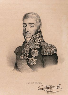 Николя Эсташ Морен (Nicolas Eustache Maurin) (1798-1850). Портрет маршала Пьера-Франсуа-Шарля 