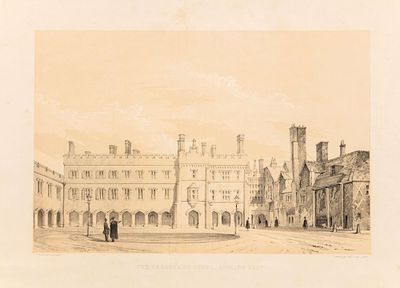 Чарльз Уолтер Редклифф (Charles Walter Radclyffe) (1817-1903). Пасторский двор. Вид с восточной 