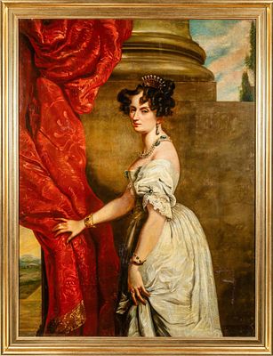 [Придворный художник королевы Виктории] Джордж Хейтер (George Hayter) (1792-1871). Портрет 