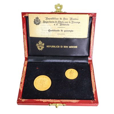 Coniazione di scudi d'oro dello stato a corso legale, 1974 - Coniazione di scudi d'oro dello stato 