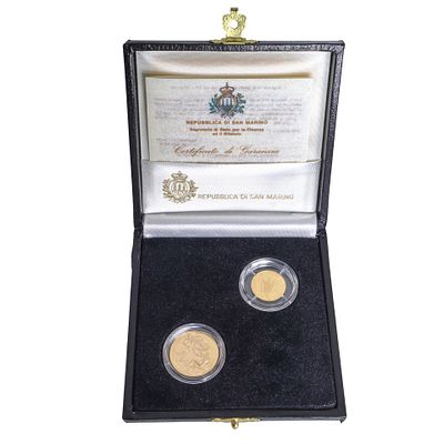 Coniazione di scudi d'oro dello Stato a corso legale, 1993 - Coniazione di scudi d'oro dello Stato 