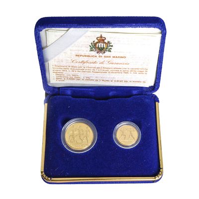 Coniazione di scudi d'oro dello Stato a corso legale, 1996 - Coniazione di scudi d'oro dello Stato 