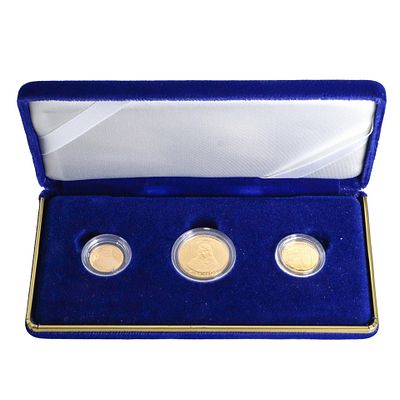 Coniazione di scudi d'oro dello stato a corso legale 1/2- 1 e 2 scudi, 1998 - Coniazione di scudi 