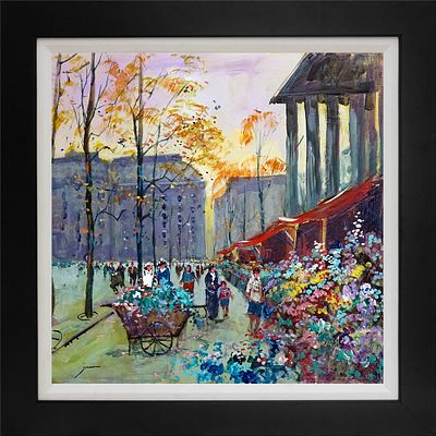 Michael Schofield Hand embellished on canvas Limited Edition. Approx 26x30 inches. Hand signed 