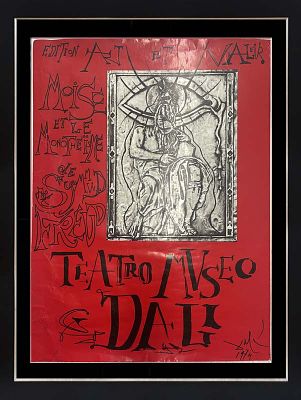 Salvador Dali Lithograph hand signed. Salvador Dali Lithograph signed Dali Approx 24x18 inches 