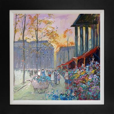 Michael Schofield original on panel Hand signed by the artist One of a kind original Approx 