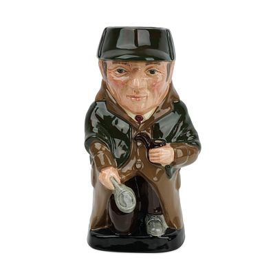 Кружка-тоби &laquo;Шерлок Холмс&raquo;. Англия, Royal Doulton, 1980-1991 (вместо даты - Вторая пол. ХХ в.) 