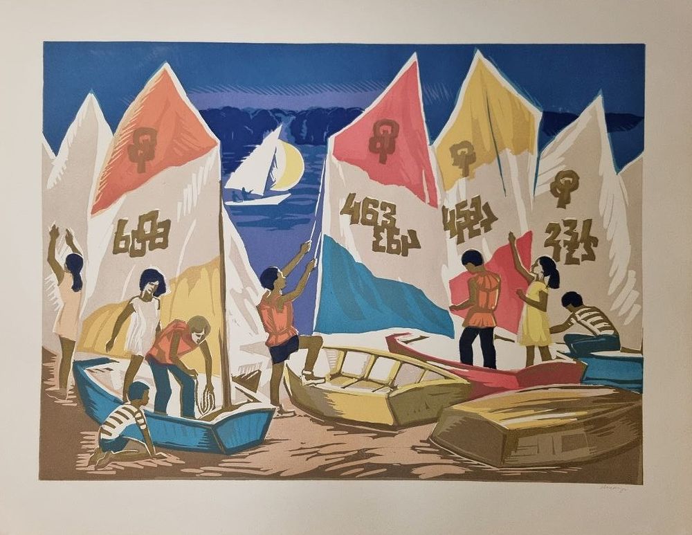 АРТМОЛОТОК | Аукцион 50 | Живопись, графика: Рерих Ю., Работы дома модели Зайцева В., Наседкин Н., Яковлев В., Немухин В., Вечтомов Н., Дейнека А., Павленин М., Нисский Г.Г., Белютин Э., Гапоненко А., Дынина Е., Винокуров А., Вишняков О., Незнайкин И., Солоницын А., Дородницын В., НЮ. Плакаты и макеты плакатов, книги, журналы. Фарфор Императорский завод. Советский фарфор 1930-е гг.