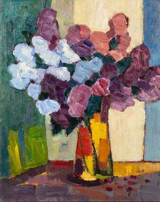 Киореску А.С. "Флоксы" 2025 год. Холст. Масло. Размер 2025 год. Киореску Андрей Сергеевич (р. 