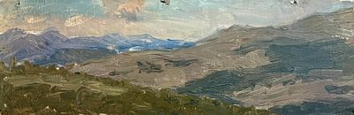 Подколзин А.А. МР23 Картон, масло. Размер 16,5х50 см. . Александр Александрович Подколзин (1921 