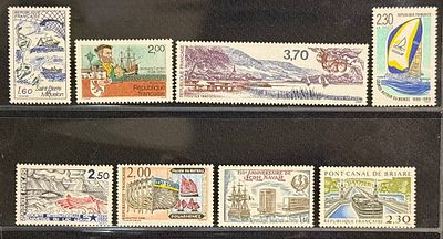 Франция. Транспортные средства. 1981-1989 годы. **. Цена по каталогу: 17,8€