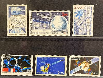 Франция. Космонавтика. 1982-1989 годы. **