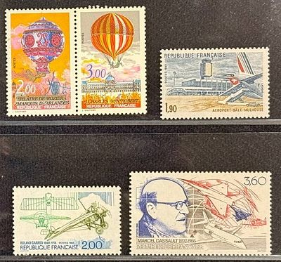 Франция. Летательные аппараты. 1982-1988 годы. **