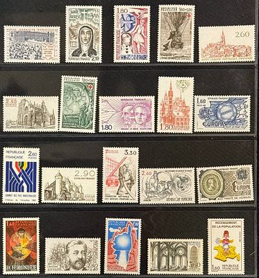 Франция. 1982 год. **. Цена по каталогу: 21,1€