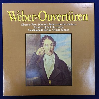 Carl Maria von Weber. Ouverturen. 1976. Germany. EX+