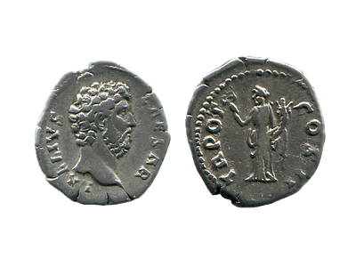 Денарий. Римская империя. Элий. 136-138 годы. Серебро. 3.18 г, 19 мм