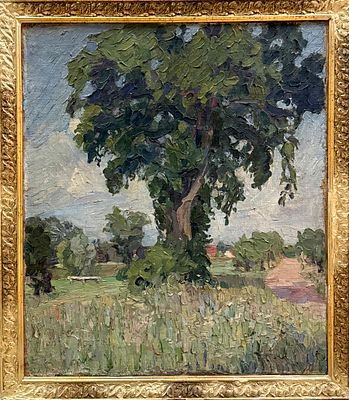 Н.Х. &laquo;Европа&raquo; Конец XIX века. Холст на картоне, масло. Размер 71,5х61,5 см.