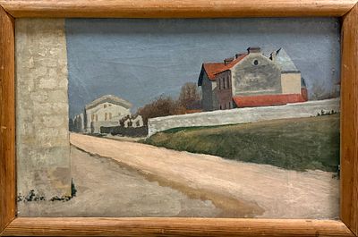 Штанге И.Д. 1976 год. БГ23 Холст, масло. Размер 21,5х34 см. Ирина Дмитриевна Штанге (1906-1991) 