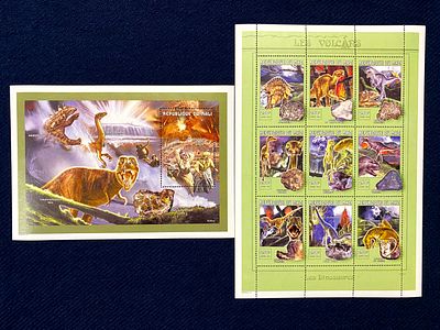Мали.
1999. Серия: Доисторические животные. Квартблок и блок. Состояние: MNH.
. Mi BL134