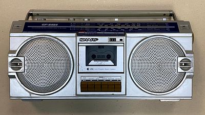 Магнитофон Sharp GF-5454 H. 1982. МР23 Япония. Глубокие низы, звонкие верха. Хороший звук, для 