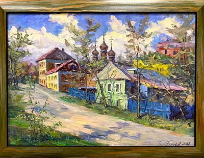 Трошев Т. 2003 год. АЛ23 Холст, масло. Размер 50х70 см. Из коллекции Александрова О.В.