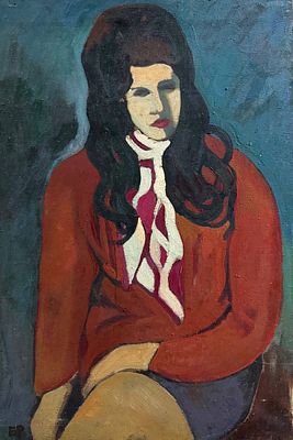 Расторгуев Е.А. 1965 год. БВ25 Холст, масло. Размер 63х94 см. Подпись автора в левом нижнем углу. . 