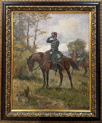 Вислиценус Г. (Hans Wislicenus) 1929 год. МР23 Холст, масло. Размер 56,5х45,5 см.Подпись автора 