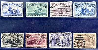 США. 1893 год. (.). Цена по каталогу: 76 €