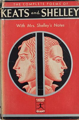 נדיר לאוהבי שירה אנגלית קלאסית. ספר השירה המלא של ג'ון קיטס (1795-1821) ו-פרסי שלי (1792-1851) 