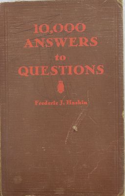 נדיר ומרתק - 10,000 תשובות לשאלות - 10'000 ANSWERS TO QUESTIONS שאלות ותשובות מכל תחום אפשרי. 