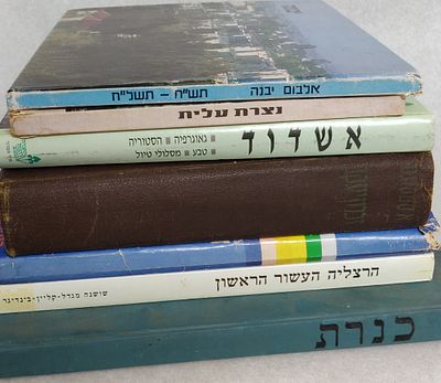 לוט ספרי ערים ואתרים בארץ-ישראל. לחוקרי הארץ ואוהביה. 
ספר "כנרת". אלבום לציון יובל ה-50 של 