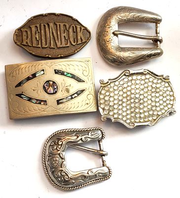 לוט אבזמים BELT BUCKEL מאסיביים. יחודיים בעיצובם. כולם מארצות הברית. ניתנים להחלפה לפי הלבוש 