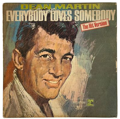 דין מרטין - תקליט ויניל אלבום Everybody Loves Somebody תוצרת ישראל משנת 1964, מצב טוב