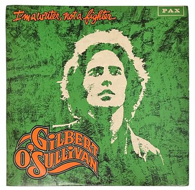 גילברט או'סאליבן - תקליט ויניל אלבום Gilbert O'Sullivan - I'm a Writer not a Fighter, תוצרת 