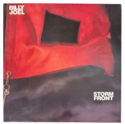 בילי ג'ואל - תקליט ויניל, אלבום Billy Joel - Storm Front, תוצרת הולנד משנת 1989. מצב טוב