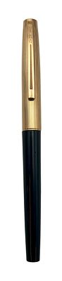 עט נובע תוצרת Waterman, דגם Flash, צרפת, שנות ה-60-70. אורך: 13.6 ס"מ, ציפורן זהב 18K במידה M. 